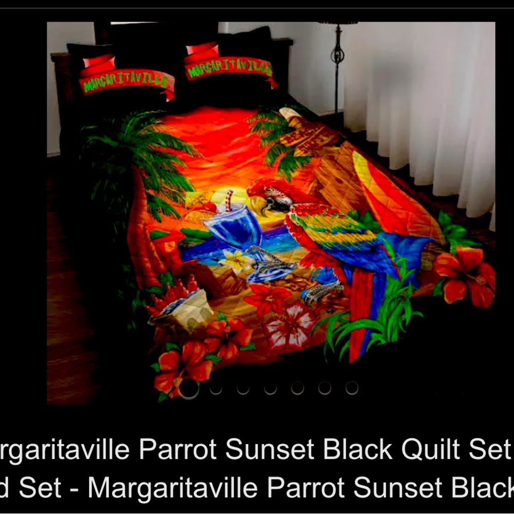 Margaritaville comforter